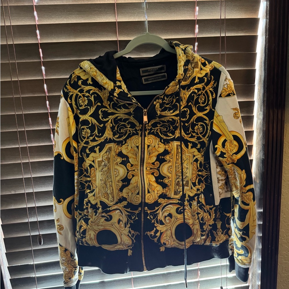 Versace Baroque Print Hoodie